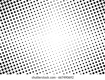 Abstract halftone dotted background. Monochrome grunge pattern with dot and circles.  Vector modern pop art texture for posters, sites, business cards, cover, postcards, labels, stickers layout.