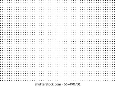 Abstract halftone dotted background. Monochrome grunge pattern with dot and circles.  Vector modern pop art texture for posters, sites, business cards, cover, postcards, labels, stickers layout.