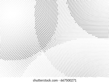Abstract halftone dotted background. Monochrome grunge pattern with dot and circles.  Vector modern pop art texture for posters, sites, business cards, cover, postcards, labels, stickers layout.