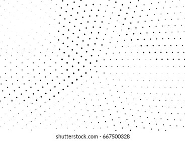 Abstract halftone dotted background. Monochrome grunge pattern with dot and circles.  Vector modern pop art texture for posters, sites, business cards, cover, postcards, labels, stickers layout.