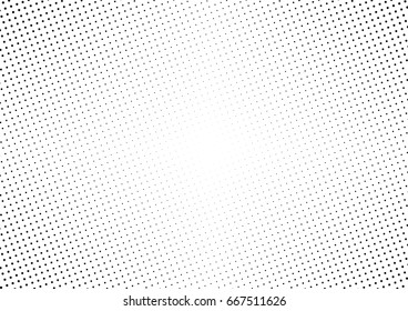 Abstract halftone dotted background. Monochrome grunge pattern with dot and circles.  Vector modern pop art texture for posters, sites, business cards, cover, postcards, labels, stickers layout.