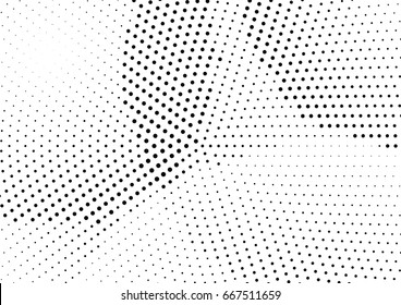 Abstract halftone dotted background. Monochrome grunge pattern with dot and circles.  Vector modern pop art texture for posters, sites, business cards, cover, postcards, labels, stickers layout.