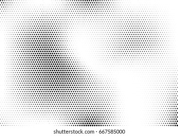 Abstract halftone dotted background. Monochrome grunge pattern with dot and circles.  Vector modern pop art texture for posters, sites, business cards, cover, postcards, labels, stickers layout.