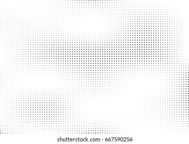 Abstract halftone dotted background. Monochrome grunge pattern with dot and circles.  Vector modern pop art texture for posters, sites, business cards, cover, postcards, labels, stickers layout.