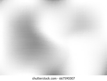 Abstract halftone dotted background. Monochrome grunge pattern with dot and circles.  Vector modern pop art texture for posters, sites, business cards, cover, postcards, labels, stickers layout.