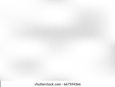 Abstract halftone dotted background. Monochrome grunge pattern with dot and circles.  Vector modern pop art texture for posters, sites, business cards, cover, postcards, labels, stickers layout.