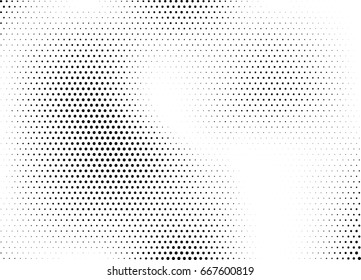 Abstract halftone dotted background. Monochrome grunge pattern with dot and circles.  Vector modern pop art texture for posters, sites, business cards, cover, postcards, labels, stickers layout.