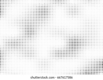 Abstract halftone dotted background. Monochrome grunge pattern with dot and circles.  Vector modern pop art texture for posters, sites, business cards, cover, postcards, labels, stickers layout.