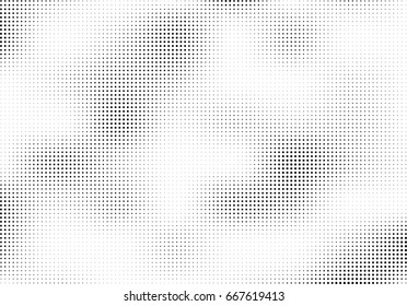 Abstract halftone dotted background. Monochrome grunge pattern with dot and circles.  Vector modern pop art texture for posters, sites, business cards, cover, postcards, labels, stickers layout.
