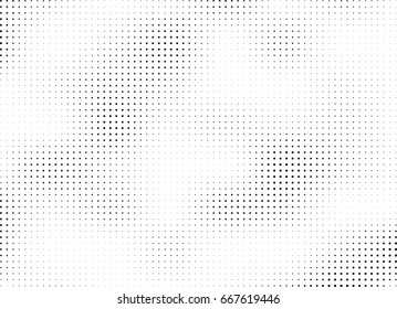 Abstract halftone dotted background. Monochrome grunge pattern with dot and circles.  Vector modern pop art texture for posters, sites, business cards, cover, postcards, labels, stickers layout.