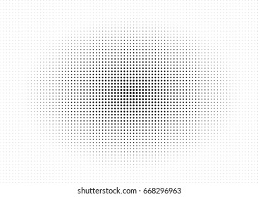 Abstract halftone dotted background. Monochrome grunge pattern with dot and circles.  Vector modern pop art texture for posters, sites, business cards, cover, postcards, labels, stickers layout.