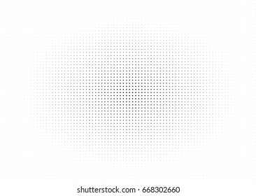 Abstract halftone dotted background. Monochrome grunge pattern with dot and circles.  Vector modern pop art texture for posters, sites, business cards, cover, postcards, labels, stickers layout.