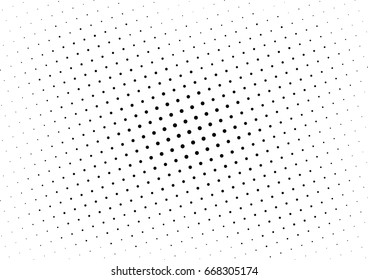 Abstract halftone dotted background. Monochrome grunge pattern with dot and circles.  Vector modern pop art texture for posters, sites, business cards, cover, postcards, labels, stickers layout.