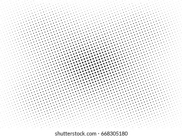 Abstract halftone dotted background. Monochrome grunge pattern with dot and circles.  Vector modern pop art texture for posters, sites, business cards, cover, postcards, labels, stickers layout.