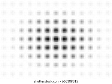 Abstract halftone dotted background. Monochrome grunge pattern with dot and circles.  Vector modern pop art texture for posters, sites, business cards, cover, postcards, labels, stickers layout.