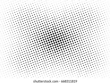 Abstract halftone dotted background. Monochrome grunge pattern with dot and circles.  Vector modern pop art texture for posters, sites, business cards, cover, postcards, labels, stickers layout.