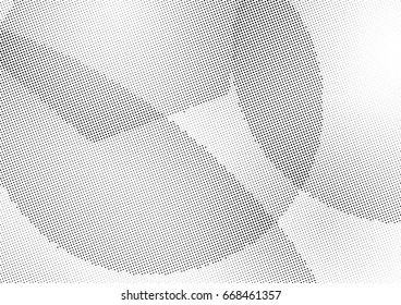Abstract halftone dotted background. Monochrome grunge pattern with dot and circles.  Vector modern pop art texture for posters, sites, business cards, cover, postcards, labels, stickers layout.