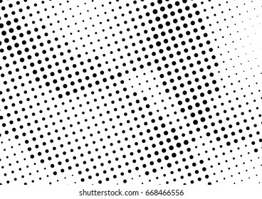 Abstract halftone dotted background. Monochrome grunge pattern with dot and circles.  Vector modern pop art texture for posters, sites, business cards, cover, postcards, labels, stickers layout.
