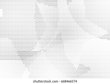 Abstract halftone dotted background. Monochrome grunge pattern with dot and circles.  Vector modern pop art texture for posters, sites, business cards, cover, postcards, labels, stickers layout.