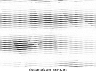 Abstract halftone dotted background. Monochrome grunge pattern with dot and circles.  Vector modern pop art texture for posters, sites, business cards, cover, postcards, labels, stickers layout.