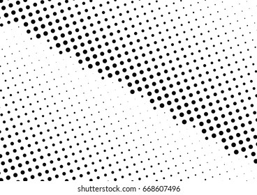 Abstract halftone dotted background. Monochrome grunge pattern with dot and circles.  Vector modern pop art texture for posters, sites, business cards, cover, postcards, labels, stickers layout.