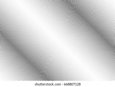 Abstract halftone dotted background. Monochrome grunge pattern with dot and circles.  Vector modern pop art texture for posters, sites, business cards, cover, postcards, labels, stickers layout.