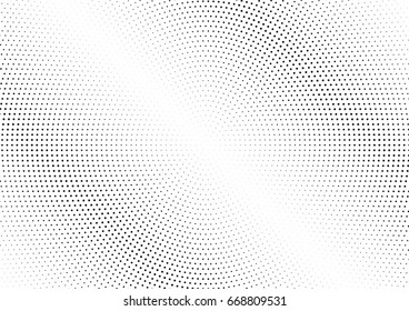Abstract halftone dotted background. Monochrome grunge pattern with dot and circles.  Vector modern pop art texture for posters, sites, business cards, cover, postcards, labels, stickers layout.