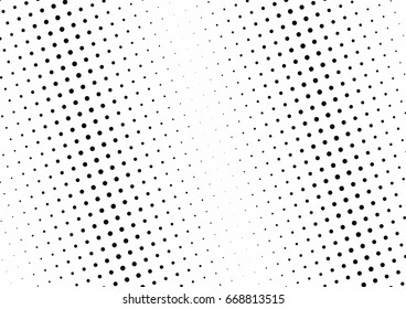 Abstract halftone dotted background. Monochrome grunge pattern with dot and circles.  Vector modern pop art texture for posters, sites, business cards, cover, postcards, labels, stickers layout.