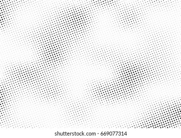 Abstract halftone dotted background. Monochrome grunge pattern with dot and circles.  Vector modern pop art texture for posters, sites, business cards, cover, postcards, labels, stickers layout.