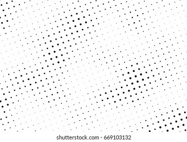 Abstract halftone dotted background. Monochrome grunge pattern with dot and circles.  Vector modern pop art texture for posters, sites, business cards, cover, postcards, labels, stickers layout.