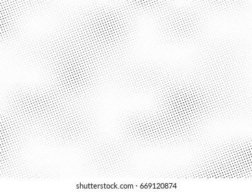 Abstract halftone dotted background. Monochrome grunge pattern with dot and circles.  Vector modern pop art texture for posters, sites, business cards, cover, postcards, labels, stickers layout.