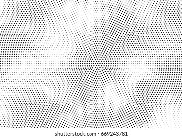 Abstract halftone dotted background. Monochrome grunge pattern with dot and circles.  Vector modern pop art texture for posters, sites, business cards, cover, postcards, labels, stickers layout.