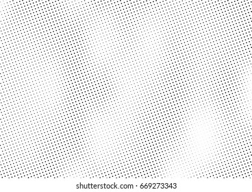 Abstract halftone dotted background. Monochrome grunge pattern with dot and circles.  Vector modern pop art texture for posters, sites, business cards, cover, postcards, labels, stickers layout.