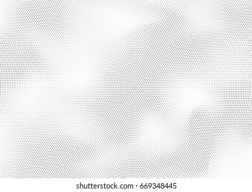 Abstract halftone dotted background. Monochrome grunge pattern with dot and circles.  Vector modern pop art texture for posters, sites, business cards, cover, postcards, labels, stickers layout.