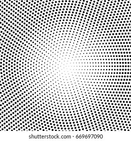 Abstract halftone dotted background. Monochrome pattern with dot and circles.  Vector modern pop art texture for posters, sites, business cards, cover postcards, interior design, labels, stickers.