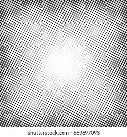 Abstract halftone dotted background. Monochrome pattern with dot and circles.  Vector modern pop art texture for posters, sites, business cards, cover postcards, interior design, labels, stickers.
