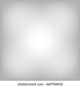 Abstract halftone dotted background. Monochrome pattern with dot and circles.  Vector modern pop art texture for posters, sites, business cards, cover postcards, interior design, labels, stickers.