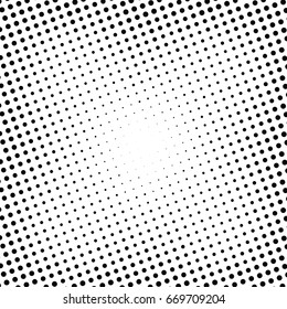 Abstract halftone dotted background. Monochrome pattern with dot and circles.  Vector modern pop art texture for posters, sites, business cards, cover postcards, interior design, labels, stickers.