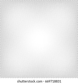 Abstract halftone dotted background. Monochrome pattern with dot and circles.  Vector modern pop art texture for posters, sites, business cards, cover postcards, interior design, labels, stickers.