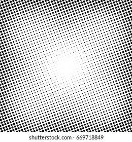 Abstract halftone dotted background. Monochrome pattern with dot and circles.  Vector modern pop art texture for posters, sites, business cards, cover postcards, interior design, labels, stickers.