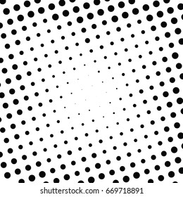 Abstract halftone dotted background. Monochrome pattern with dot and circles.  Vector modern pop art texture for posters, sites, business cards, cover postcards, interior design, labels, stickers.