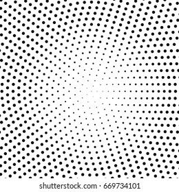 Abstract halftone dotted background. Monochrome pattern with dot and circles.  Vector modern pop art texture for posters, sites, business cards, cover postcards, interior design, labels, stickers.