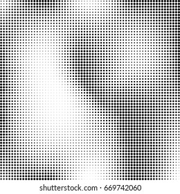 Abstract halftone dotted background. Monochrome pattern with dot and circles.  Vector modern pop art texture for posters, sites, business cards, cover postcards, interior design, labels, stickers.