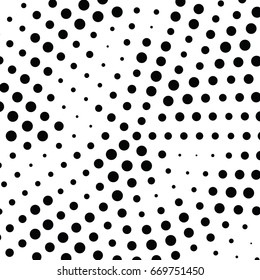 Abstract halftone dotted background. Monochrome pattern with dot and circles.  Vector modern pop art texture for posters, sites, business cards, cover postcards, interior design, labels, stickers.