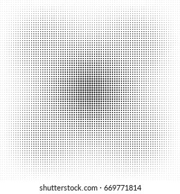 Abstract halftone dotted background. Monochrome pattern with dot and circles.  Vector modern pop art texture for posters, sites, business cards, cover postcards, interior design, labels, stickers.