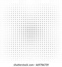 Abstract halftone dotted background. Monochrome pattern with dot and circles.  Vector modern pop art texture for posters, sites, business cards, cover postcards, interior design, labels, stickers.