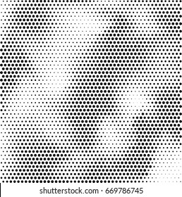 Abstract halftone dotted background. Monochrome pattern with dot and circles.  Vector modern pop art texture for posters, sites, business cards, cover postcards, interior design, labels, stickers.