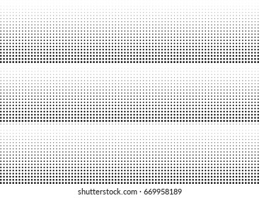 Abstract halftone dotted background. Monochrome grunge pattern with dot and circles.  Vector modern pop art texture for posters, sites, business cards, cover, postcards, labels, stickers layout.