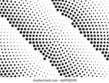Abstract halftone dotted background. Monochrome grunge pattern with dot and circles.  Vector modern pop art texture for posters, sites, business cards, cover, postcards, labels, stickers layout.