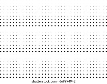 Abstract halftone dotted background. Monochrome grunge pattern with dot and circles.  Vector modern pop art texture for posters, sites, business cards, cover, postcards, labels, stickers layout.